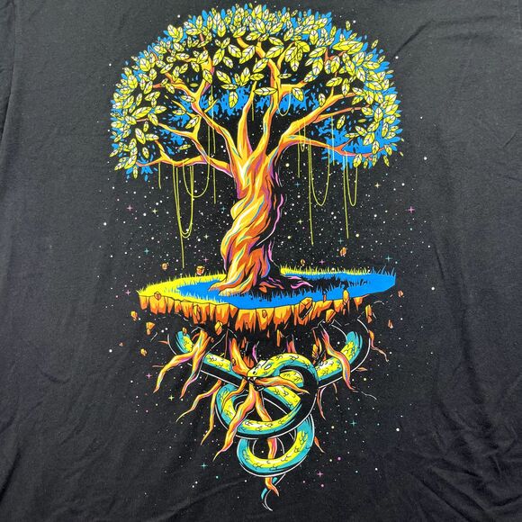 Into The Am Nine Worlds Mens Graphic T Shirt Size XL Printed‎ in USA Western - Picture 4 of 12